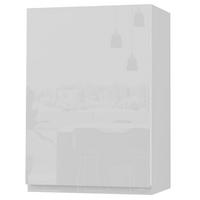 HÄNGESCHRANK Florence W2/50 Weiß / RAL 9003 signalweiß HG 50 / 32,5 / 72cm - Türanschlag rechts - Weiß Hochglanz/Weiß, Holz/Holzwerkstoff (50/72/32.5cm) - Feldmann-Wohnen