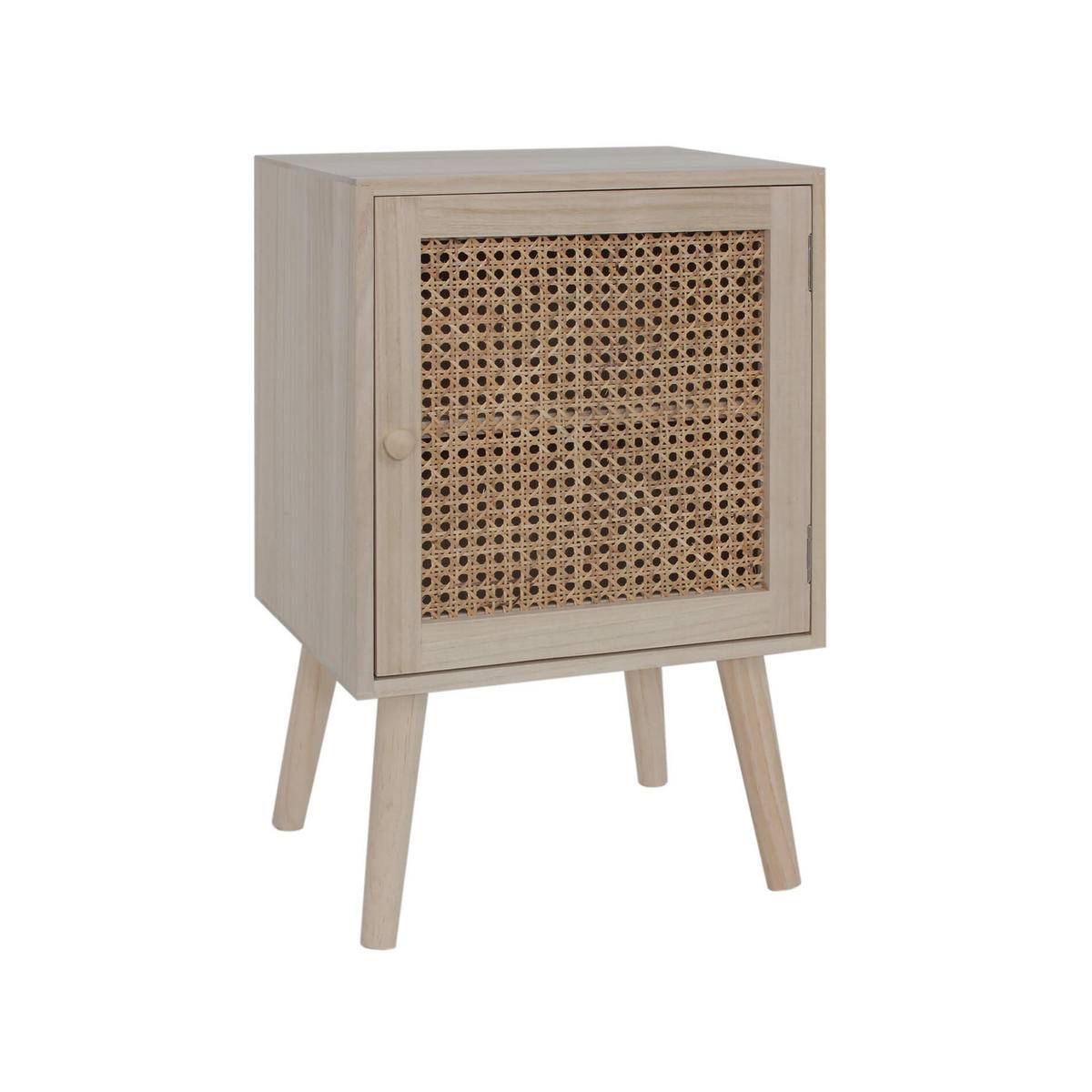 NACHTTISCH Braun 30/38/57 cm - Braun, Holz (30/57/38cm) - Mobili Rebecca