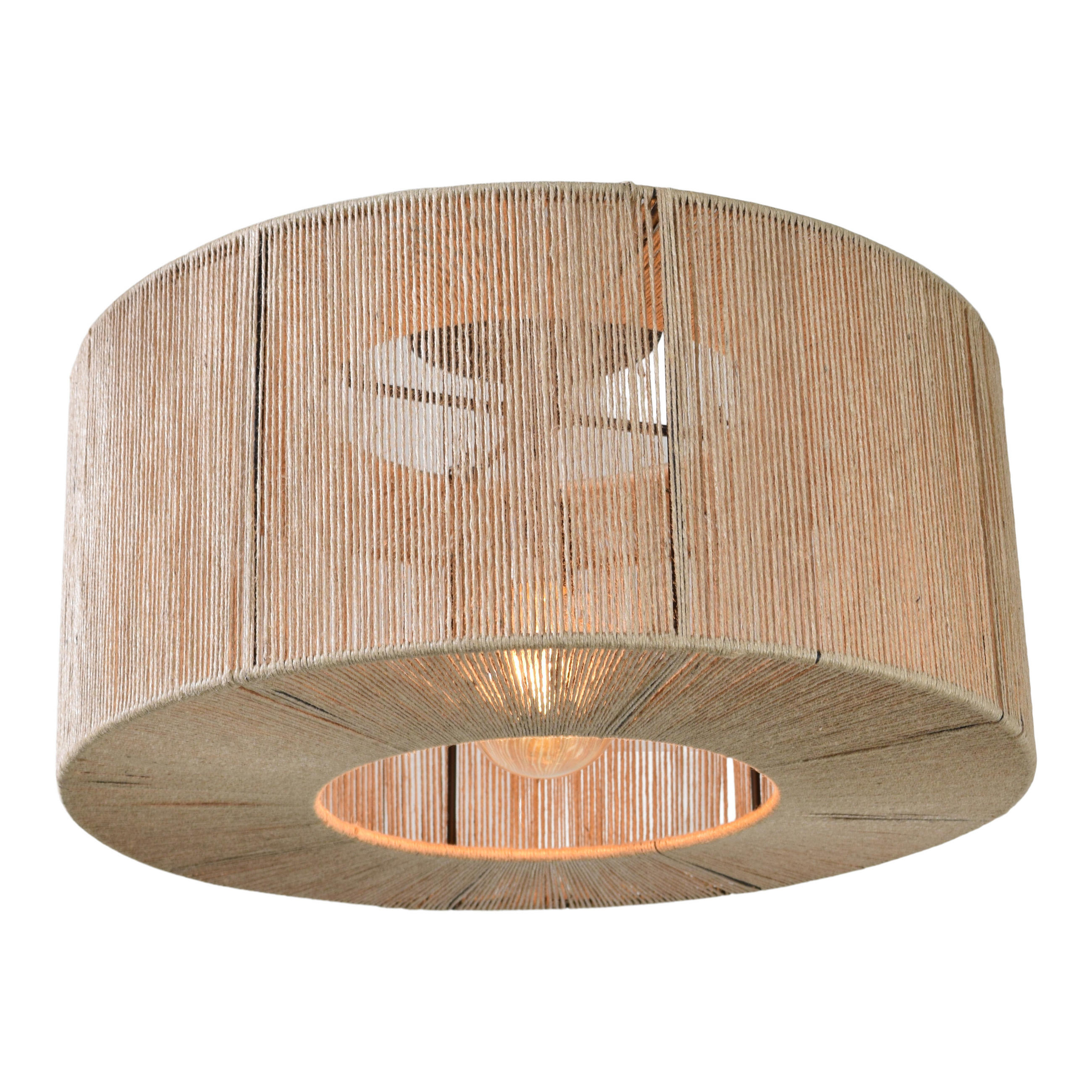 DECKENLEUCHTEN Diro - Hellbraun, Metall (45/45/26cm) - Urban Interiors