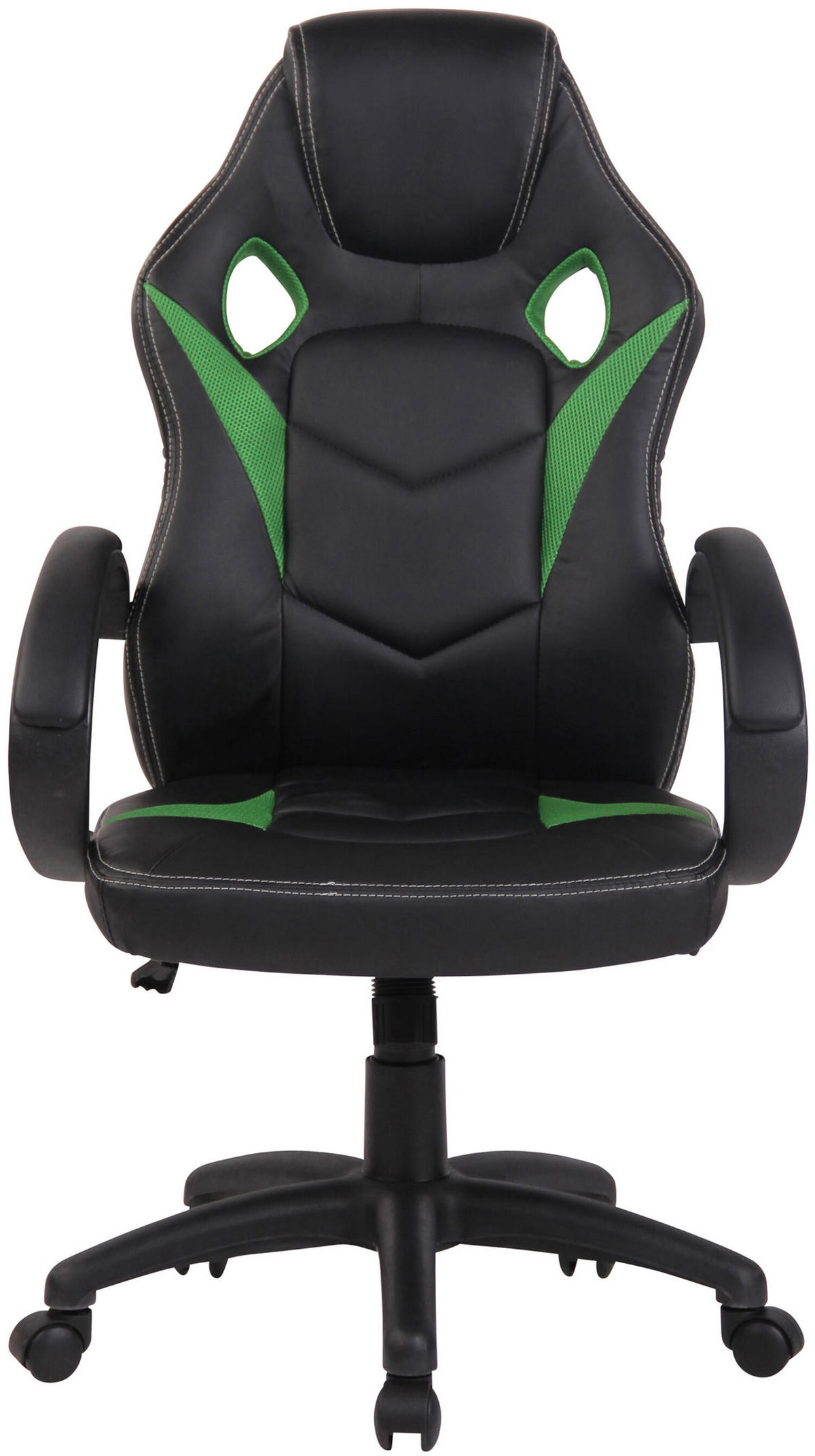 GAMINGSTUHL Magna, Grün - Grün, Kunststoff/Textil (62/120/66cm) - TPFLiving