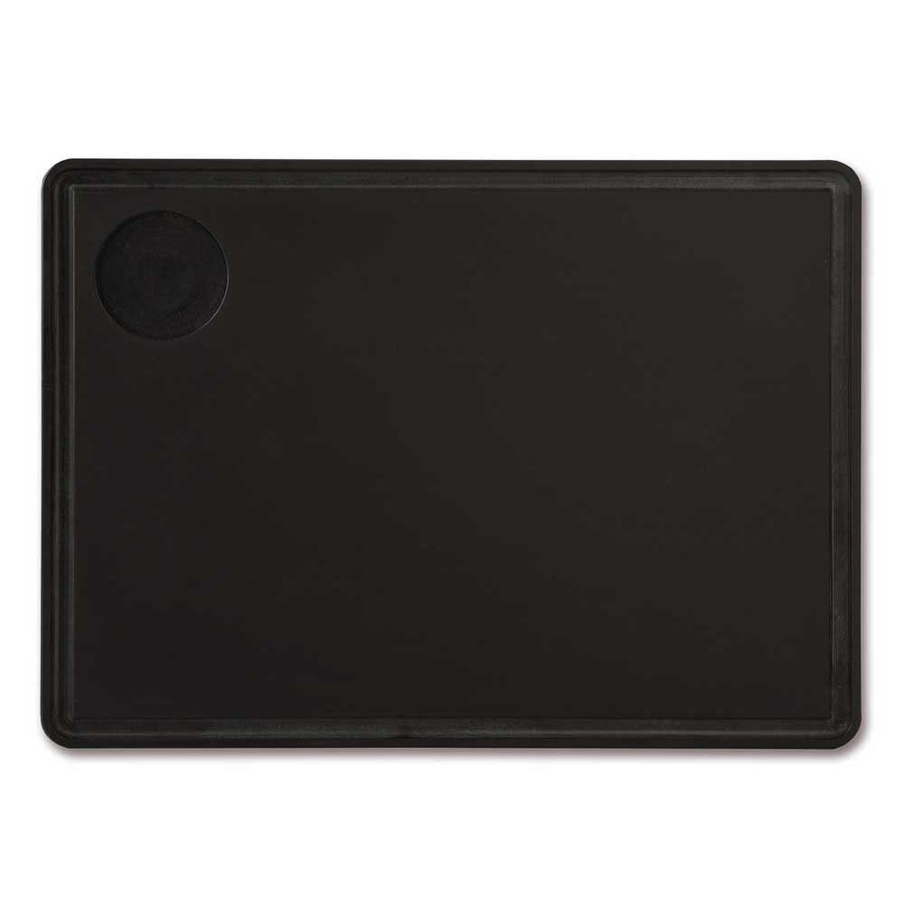 SCHNEIDEBRETT Schwarz 37.7/27.7/1 cm 692410 - Schwarz, Kunststoff (27.7/37.7cm) - Arcos