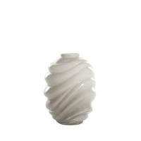 VASE Biotu Grau Ø19/26 cm - Grau, Glas (29/26cm) - Light & Living