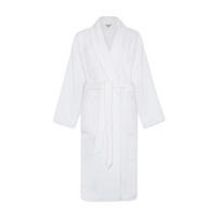 SCHALKRAGENMANTEL HOMEWEAR - Weiß, Textil (XSnull) - MÖVE