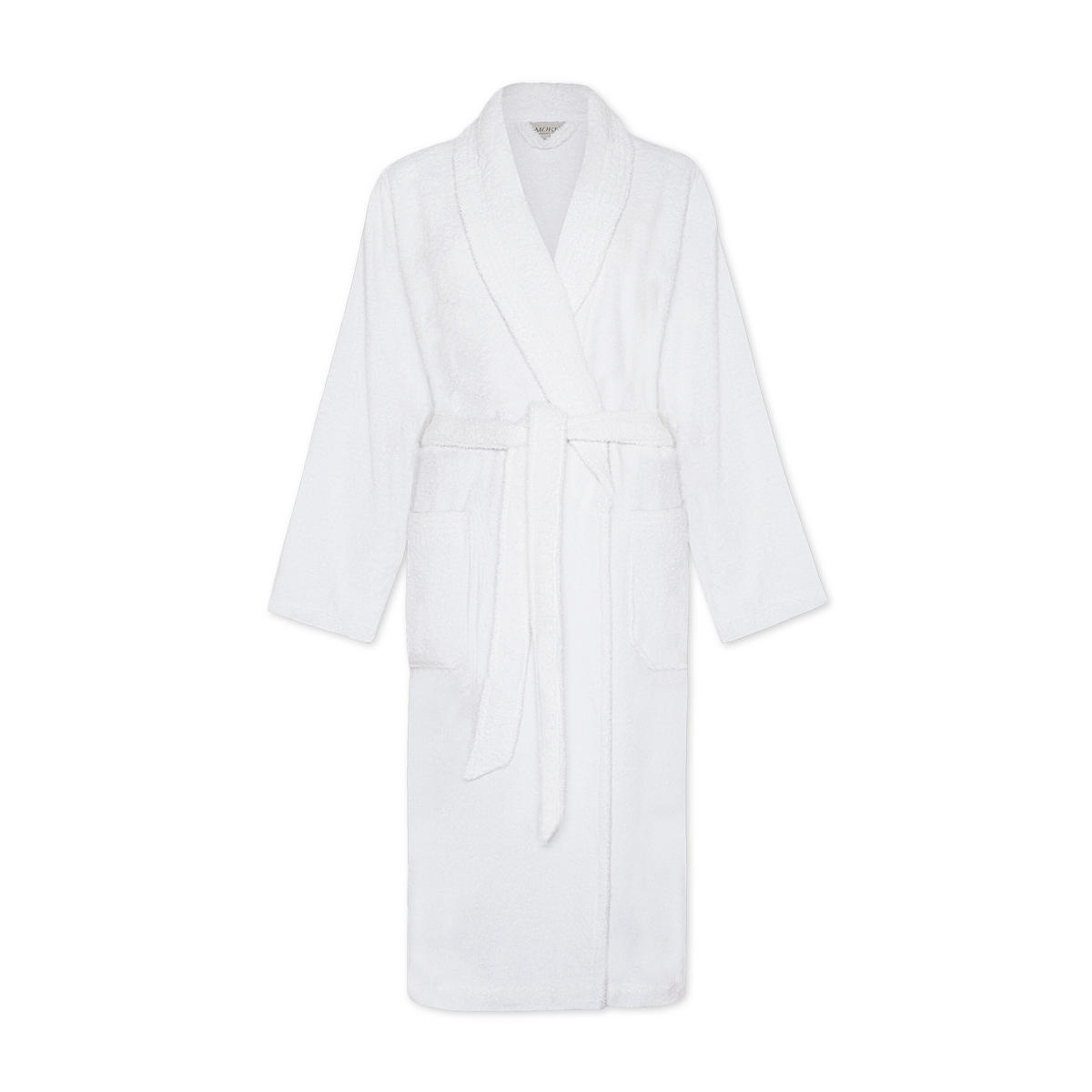 SCHALKRAGENMANTEL HOMEWEAR - Weiß, Textil (XSnull) - MÖVE