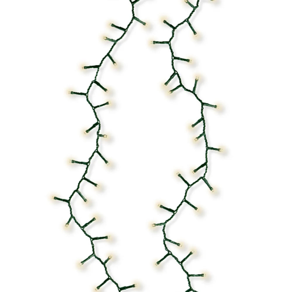 LICHTERKETTE Compact, 900 LED-Leuchten, warmweiß, 22,5m - Weiß, Kunststoff (2250cm) - Lumineo