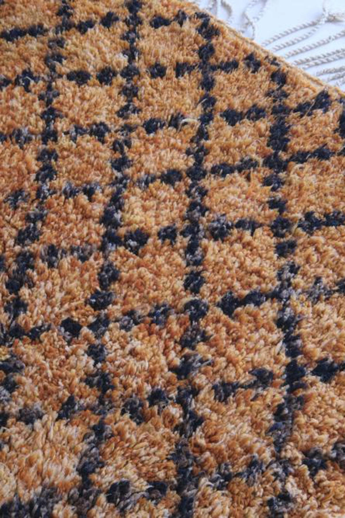 BERBERTEPPICH aus reiner Wolle 165x 294 cm - Orange, Naturmaterialien (165/294cm) - AFK Living