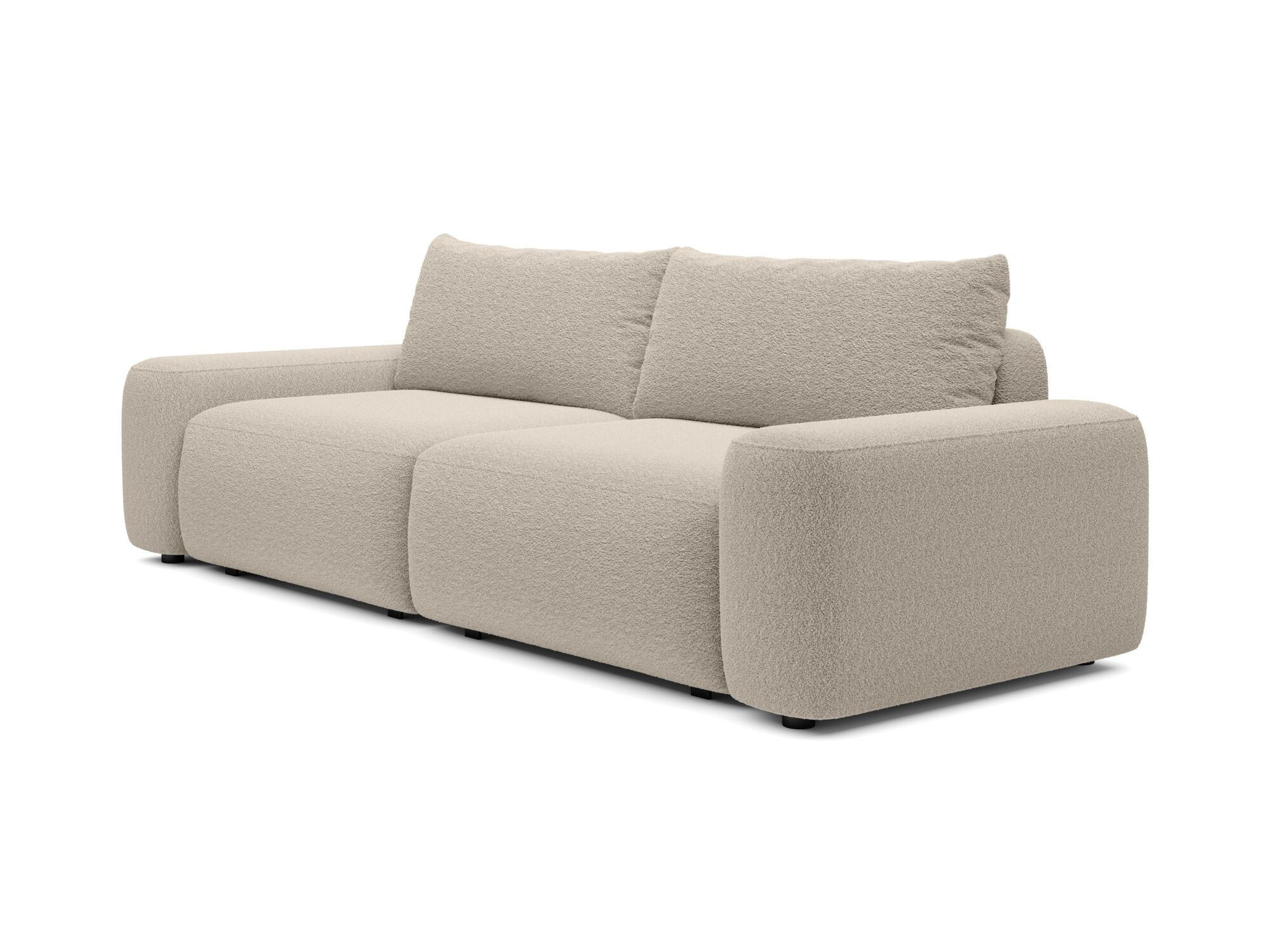 Furnlux Sofa Beige 257x87x105 cm