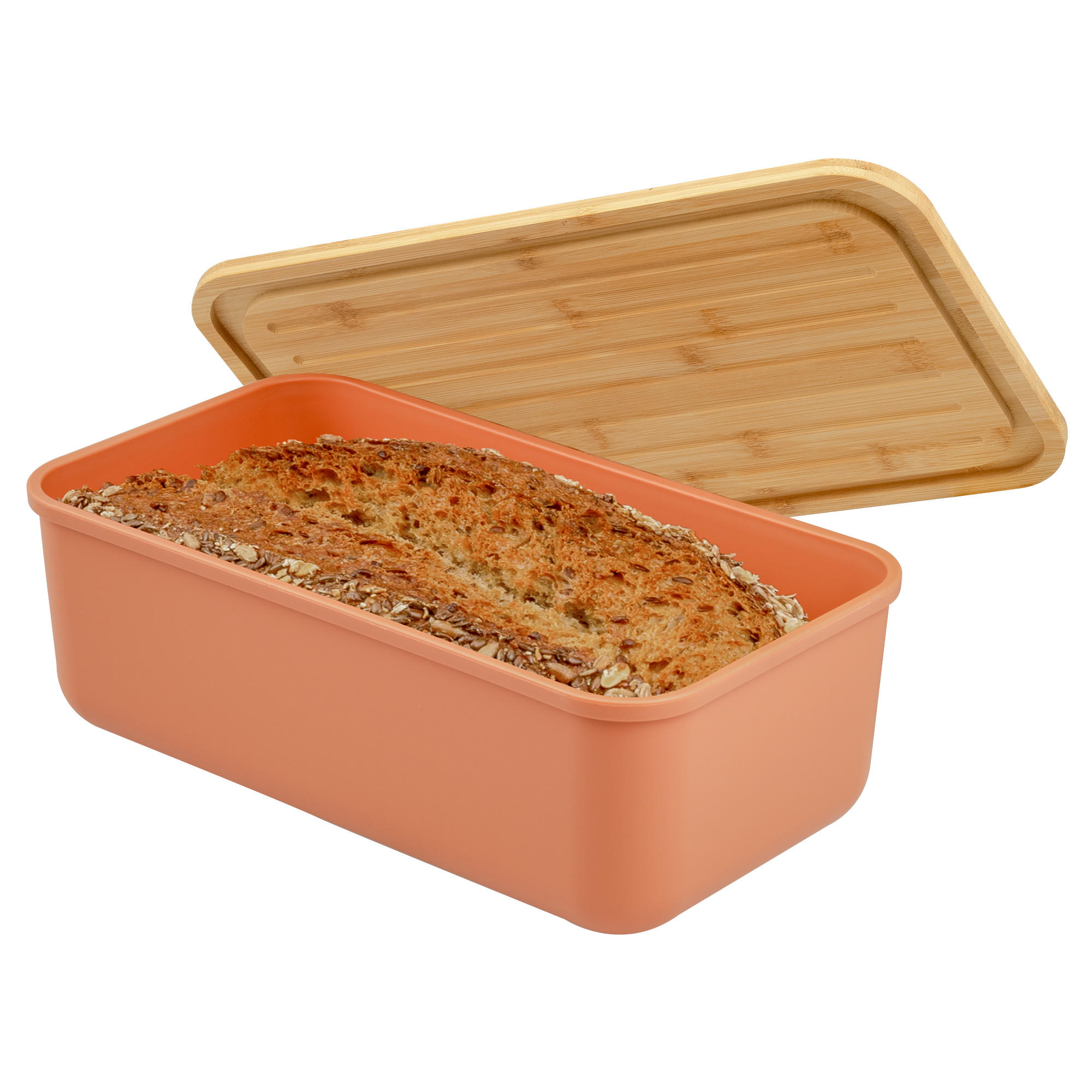 BROTKASTEN, braun - Rotbraun, Kunststoff (40/12.5/23cm) - bremermann