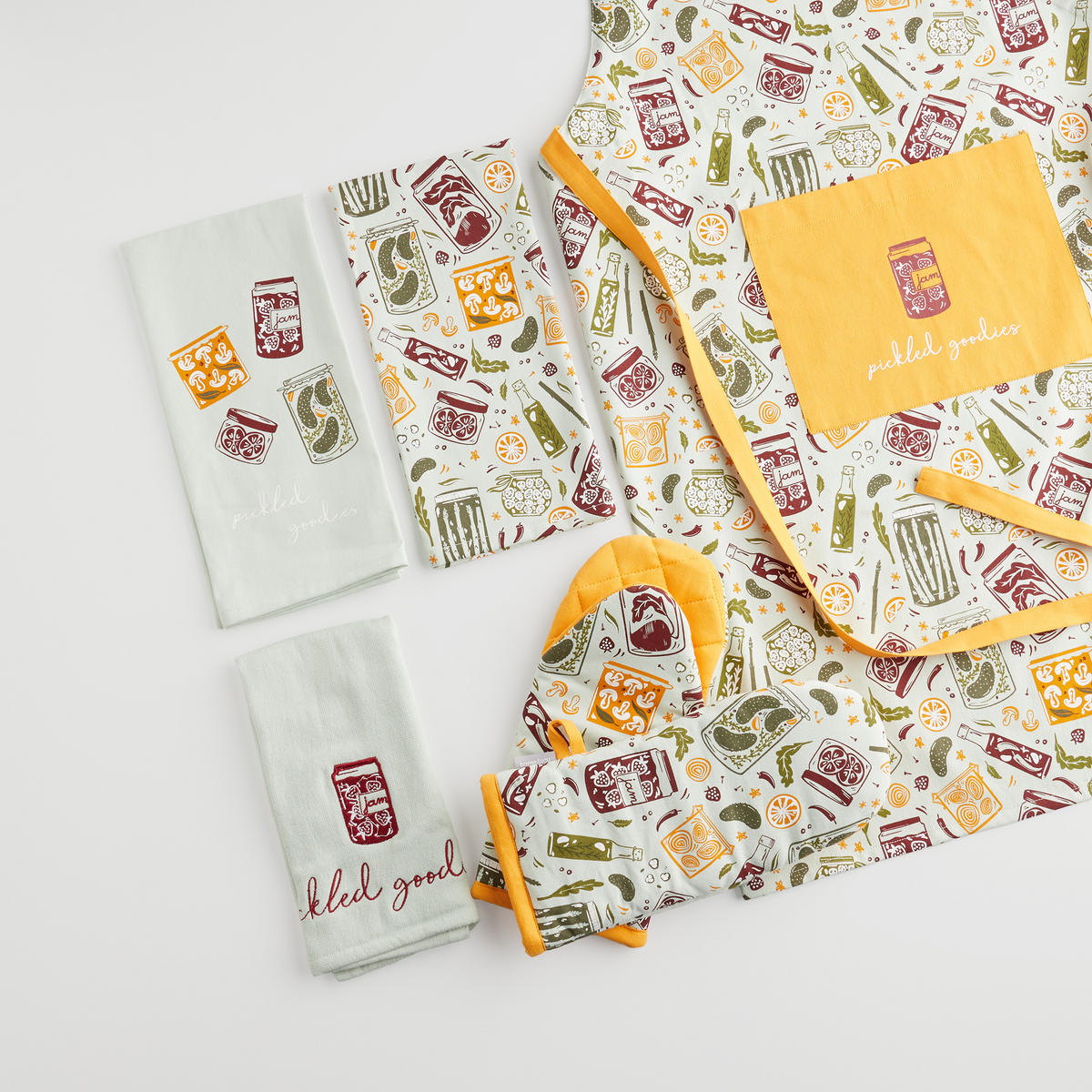 KÜCHENHANDTUCH Jaro - Grün, Textil (37/50cm) - home&you