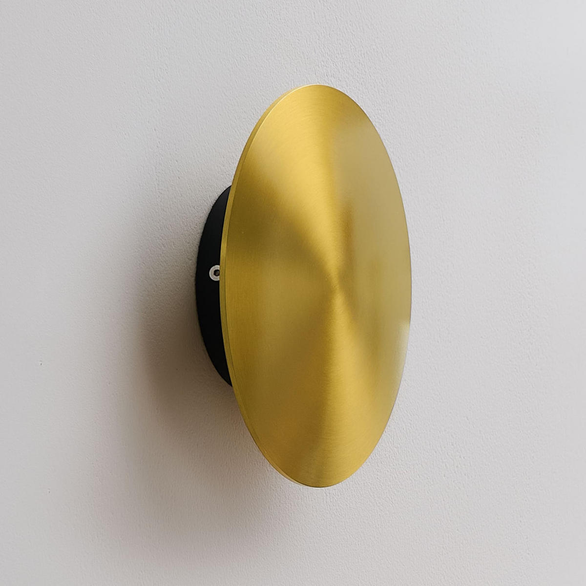 WANDLEUCHTE Dorenis, Messing, 4cm - Goldfarben, Metall (18/18/4cm) - KOSILUM