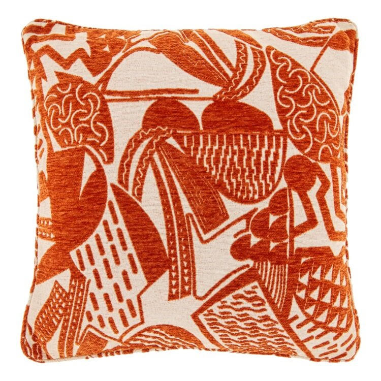 Unique Living Kissen Orange 45x45 cm