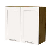 HÄNGESCHRANK Oslo W3/80 Eiche Artisan / Weiß Matt 80 / 32,5 / 72cm - Eiche Artisan/Weiß, Holz/Holzwerkstoff (80/72/32.5cm) - Feldmann-Wohnen