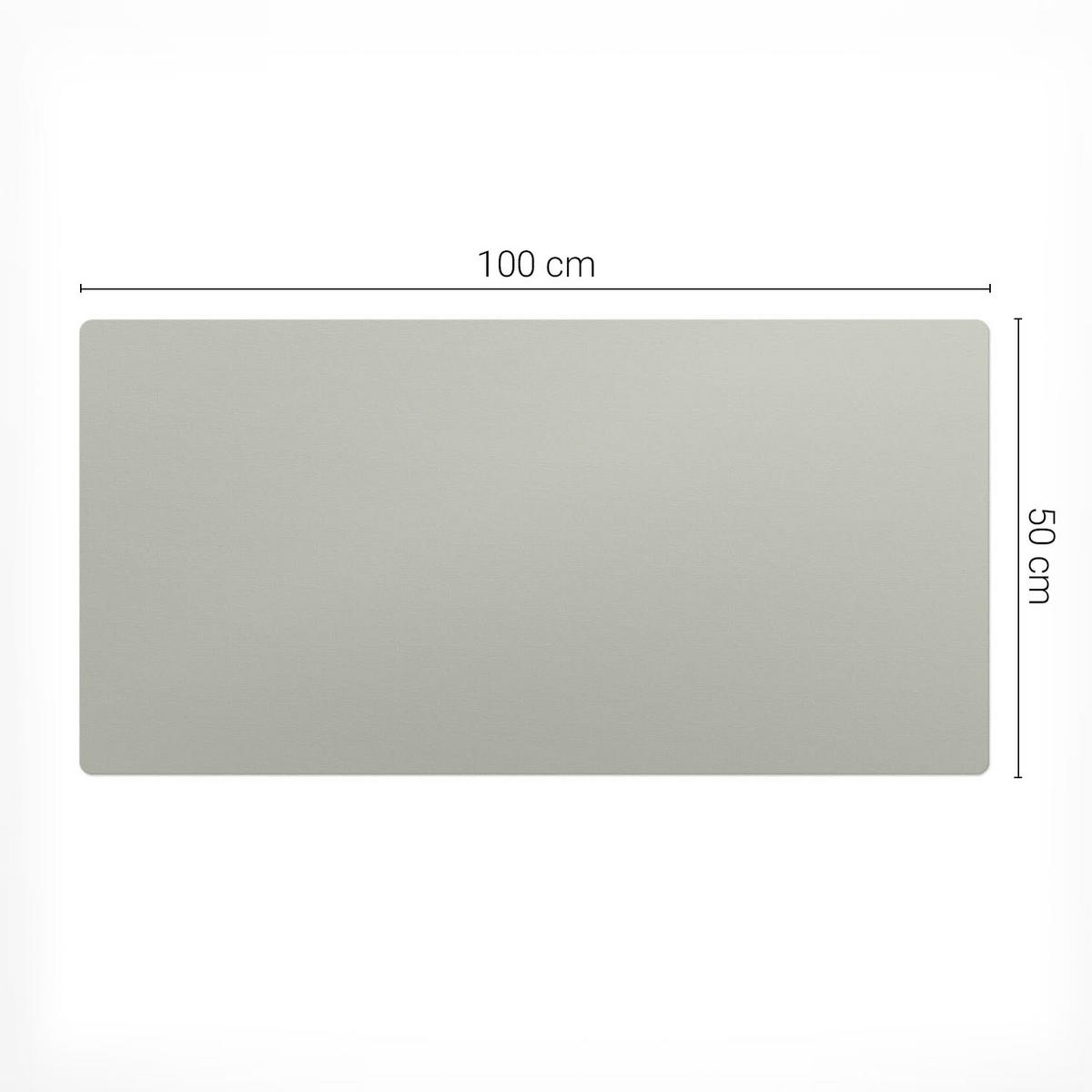 SCHREIBTISCHUNTERLAGE 100x50 cm Grün - Smaragdgrün, Kunststoff (100/50/1.6cm) - Wallfluent