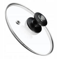 DECKEL mit Griff, 18 cm, 1 Stück - Transparent, Glas/Kunststoff (18cm) - KADAX