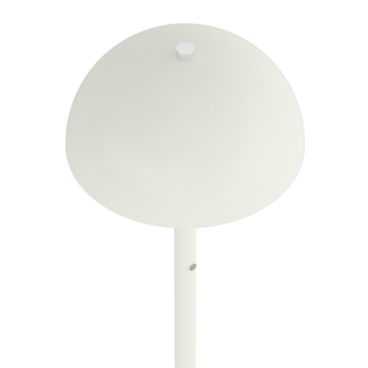 AKKU-STEHLEUCHTE - Dimmbar - Eisen / Kunststoff - Beige, Kunststoff/Metall (18/18/120cm) - home24