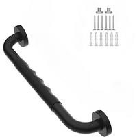 HALTEGRIFF – Schwarz – Edelstahl 304 – 30 cm - Schwarz, Metall (31/3.5/9cm)