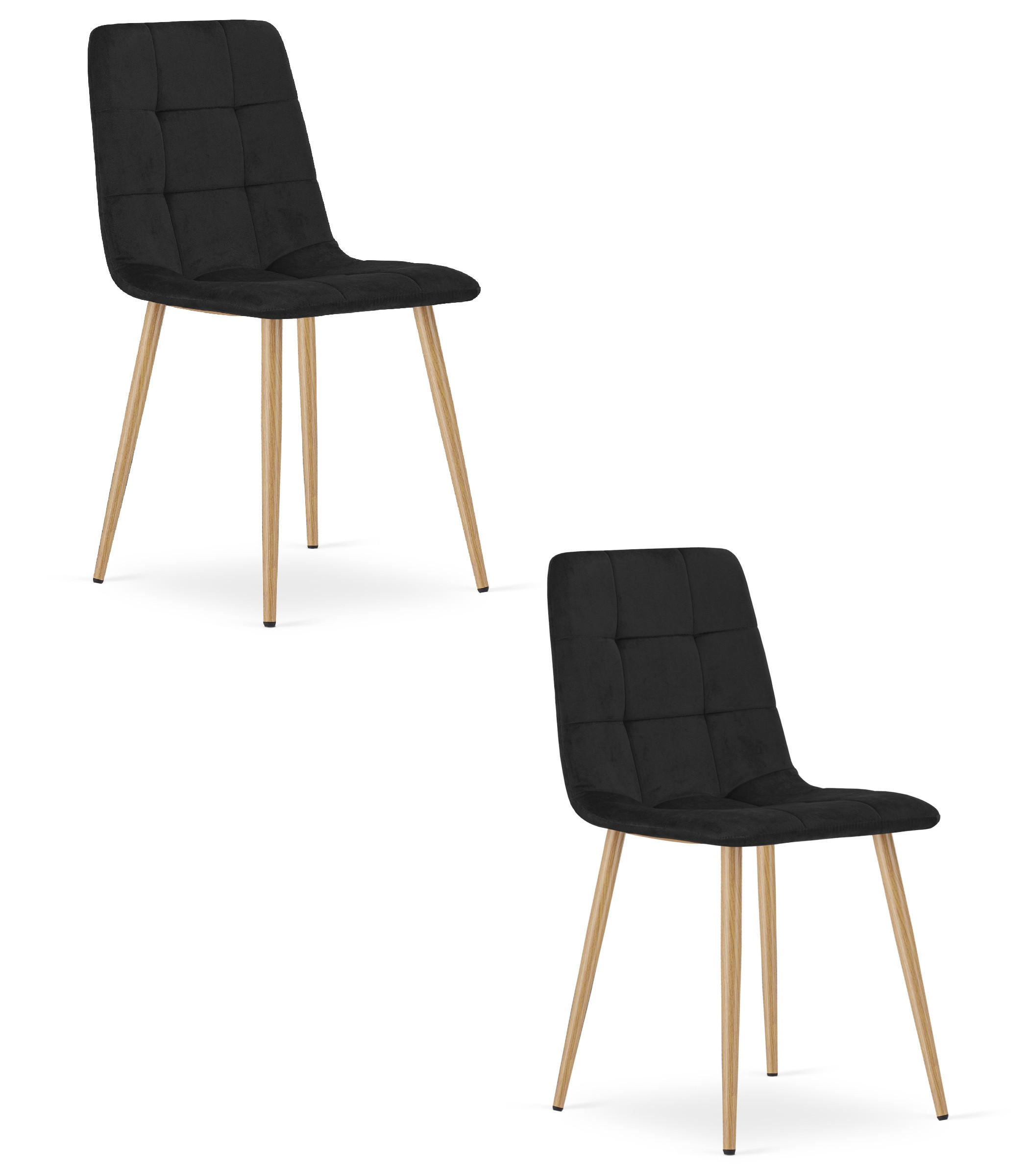 Valora Esszimmerstuhl Schwarz 45x87x50.5 cm