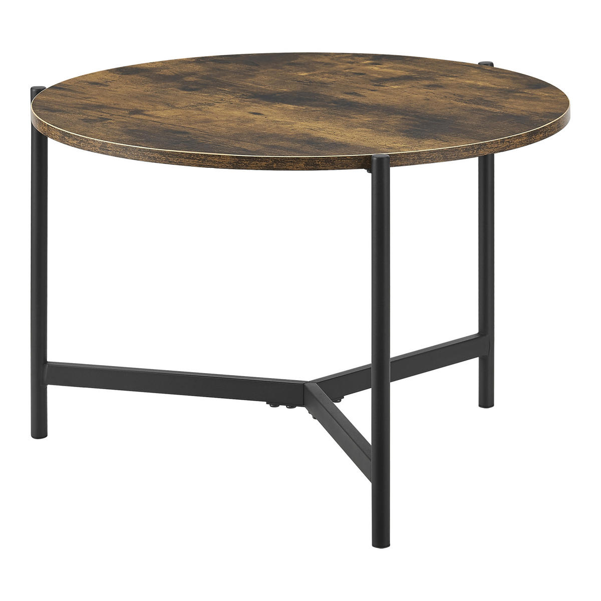 COUCHTISCH Køge 60/60/42 - Dunkelbraun, Holzwerkstoff (60/60/42cm) - [en.casa]