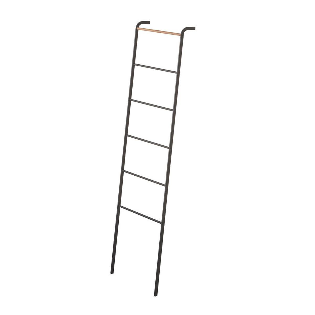 YAMAZAKI Tower 2813 Wandhalterung in Schwarz – Stilvolles und Funktionales Design - Schwarz, Metall (45/160/24cm) - Yamazaki
