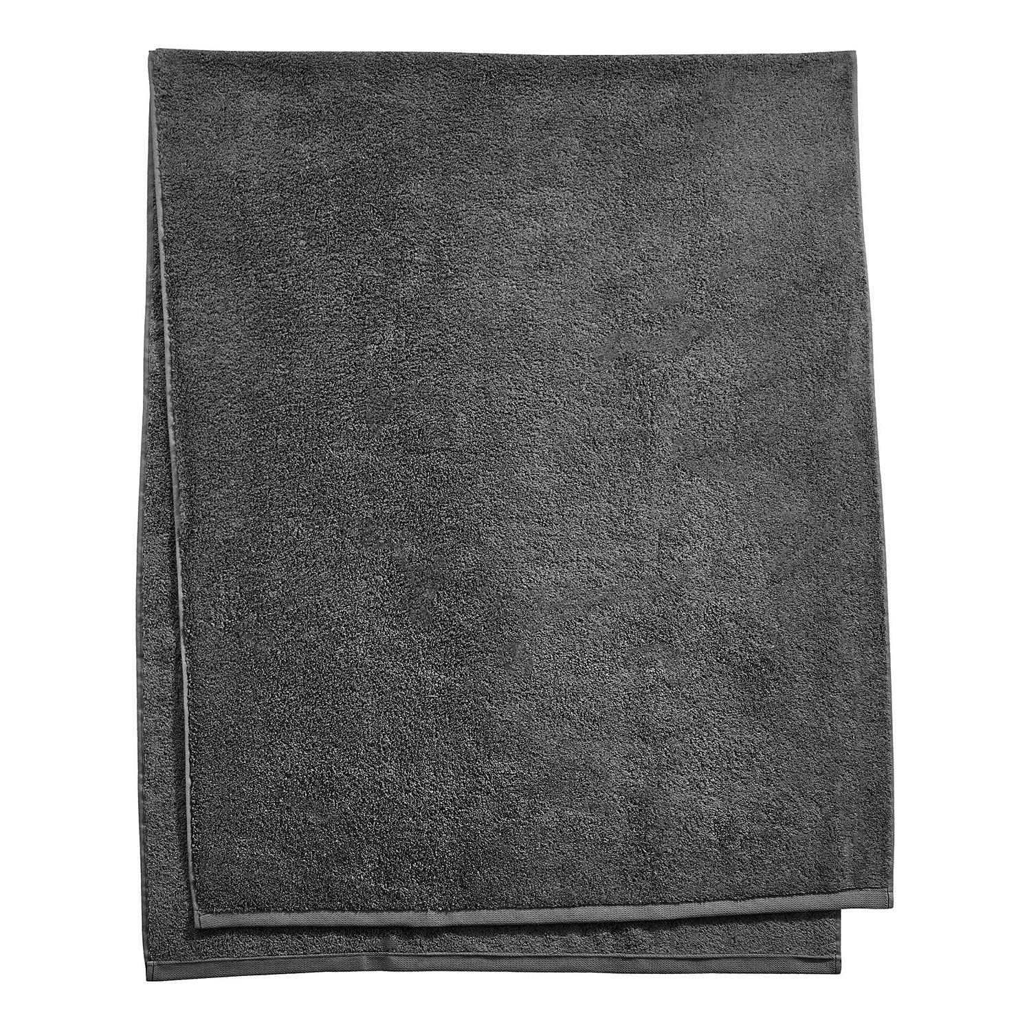 Butlers Saunatuch Dunkelgrau 80x200 cm