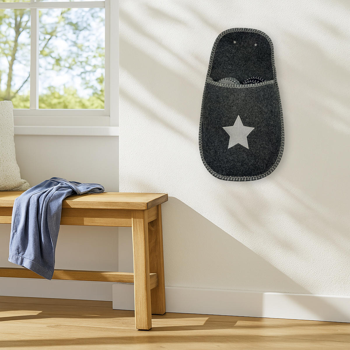 6XPANTOFLE pro hosty - různobarevná, textil (28/50/6cm) - Relaxdays