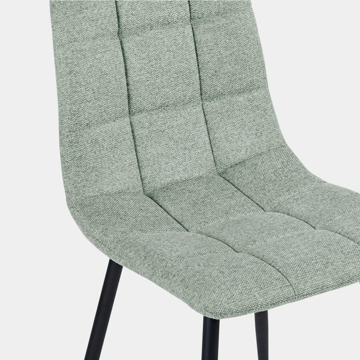 ESSZIMMERSTUHL Ailan Grün 43 cm x 88 cm - Grün, Textil (43/88/56cm) - Klast Home