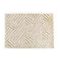 WOHNZIMMERTEPPICH - 230 cm x 160 cm - Stoff - Cremefarben MAZE - Creme, Textil (230/160cm) - Vente-Unique