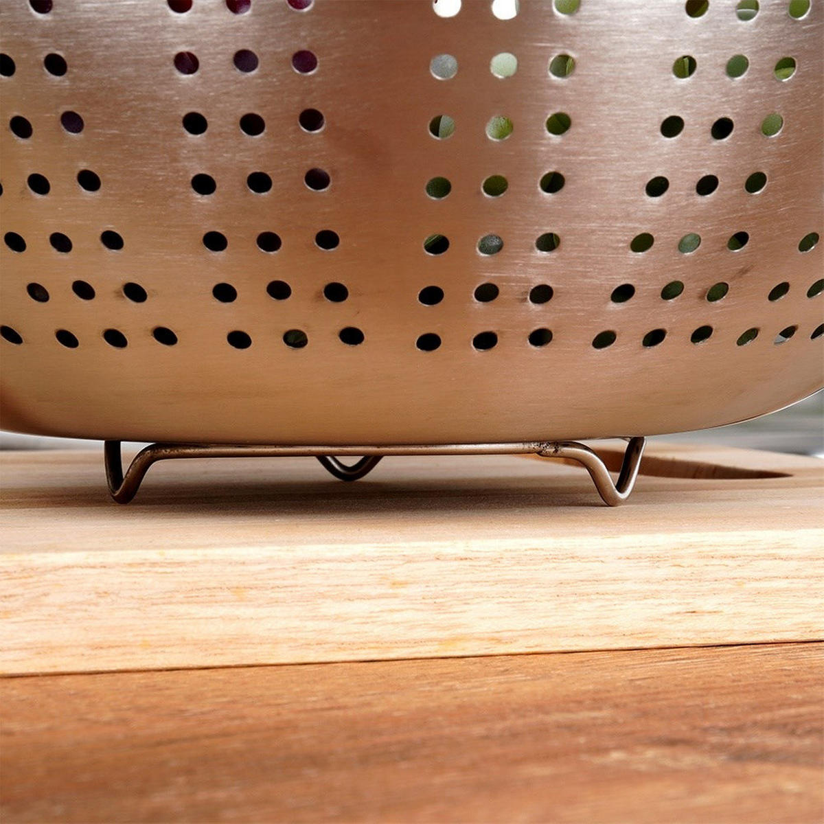 KÜCHENSIEB Silber 28 cm - Silberfarben, Metall (28cm) - Excellent Houseware