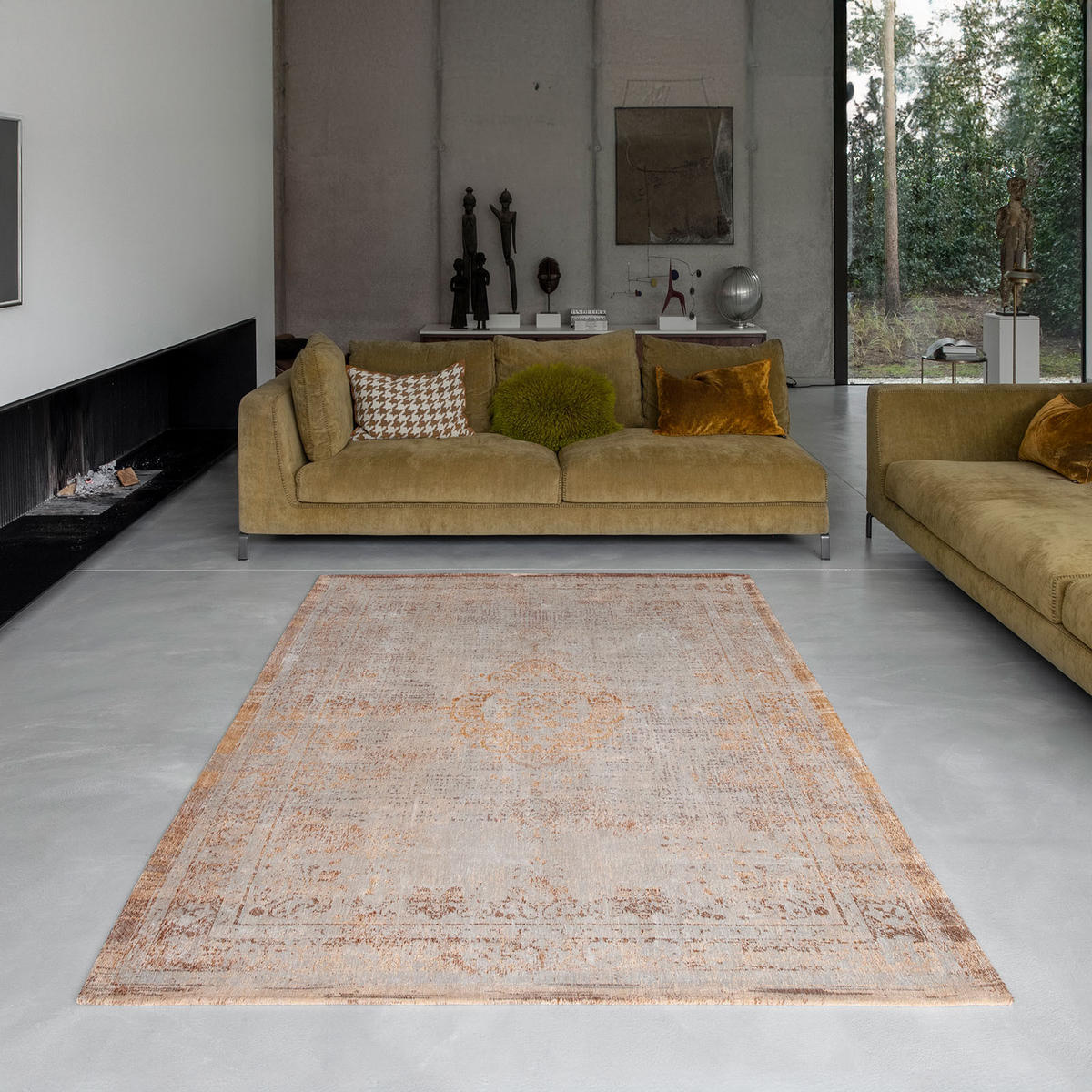 TEPPICH In-/Outdoor Flachgewebe CRIMSON Gelb 240 x 340 cm - Gelb, Textil (240/340cm) - Novatrend