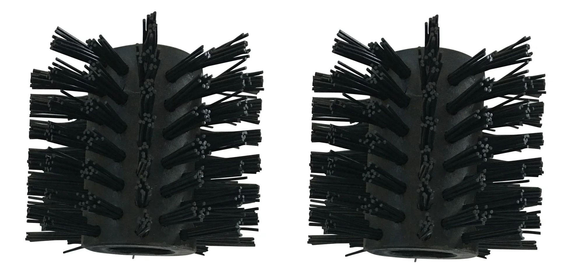 FUGENBÜRSTE Hart, 2-teilig, für Multifunktionsreiniger - Schwarz, Kunststoff (1.1/1/2.1cm) - Westfalia