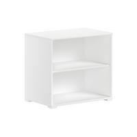 REGAL Keelia Weiß Melamin 2 Fächer offen - Weiß, Kunststoff (43/62/68cm) - 58aufmkessel