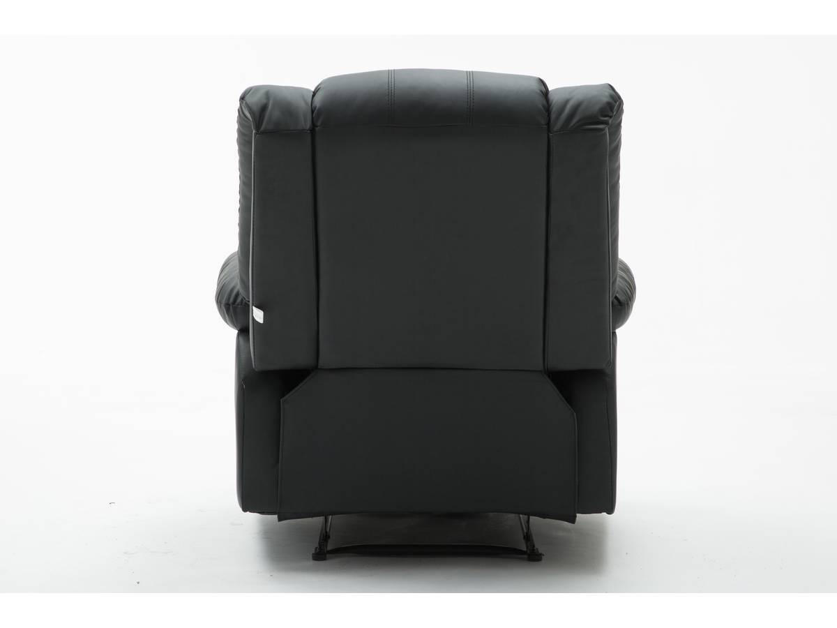 RELAXSESSEL Buckingham Schwarz - Schwarz, Textil (85/100/93cm) - Habitat Garten