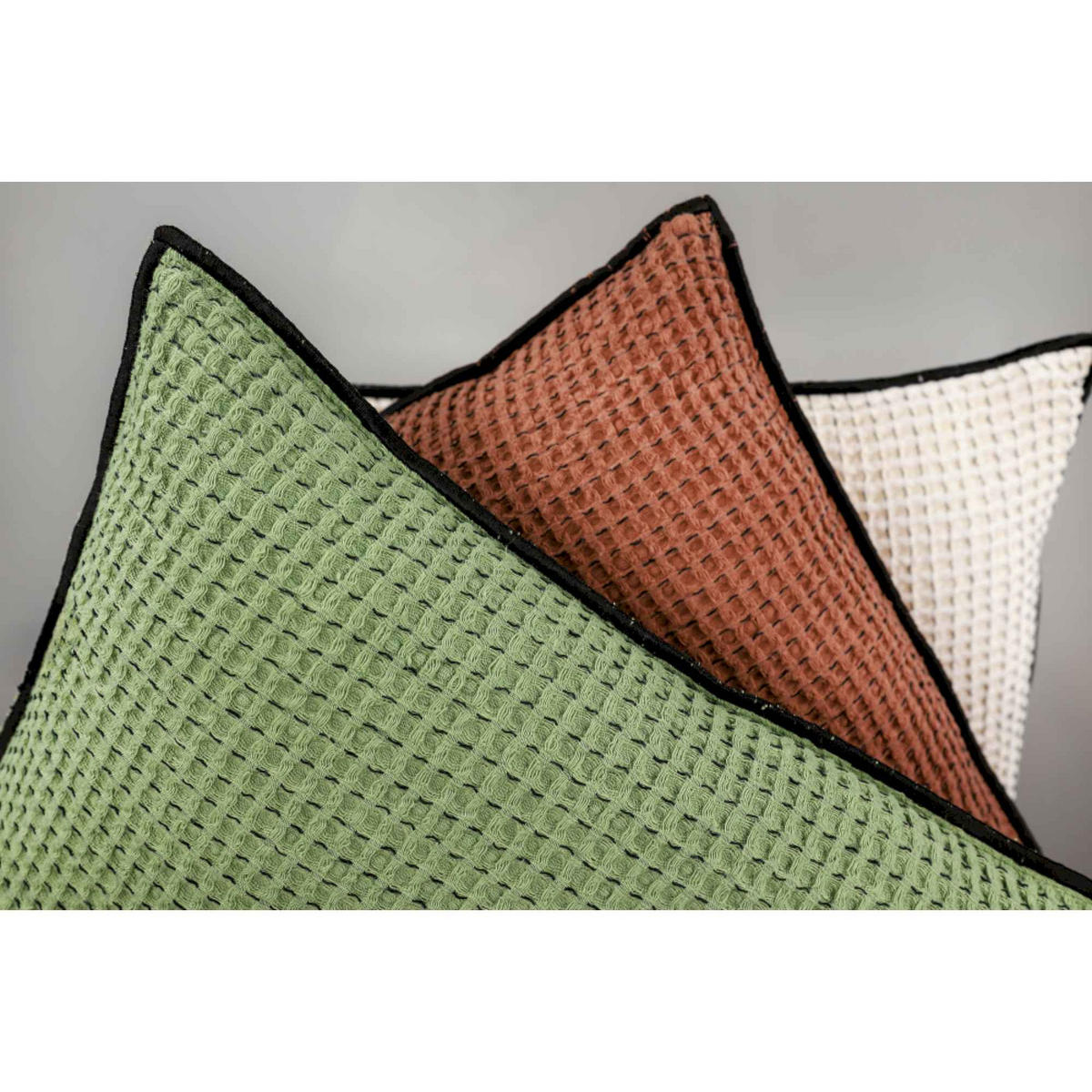 ZIERKISSENHÜLLE FLEX - Grün, Textil (38/38cm) - Schöner Wohnen