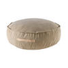 SITZPOUF für Kinder, Rund, Kord, Sand - Beige, Textil (65/20/65cm) - MeowBaby