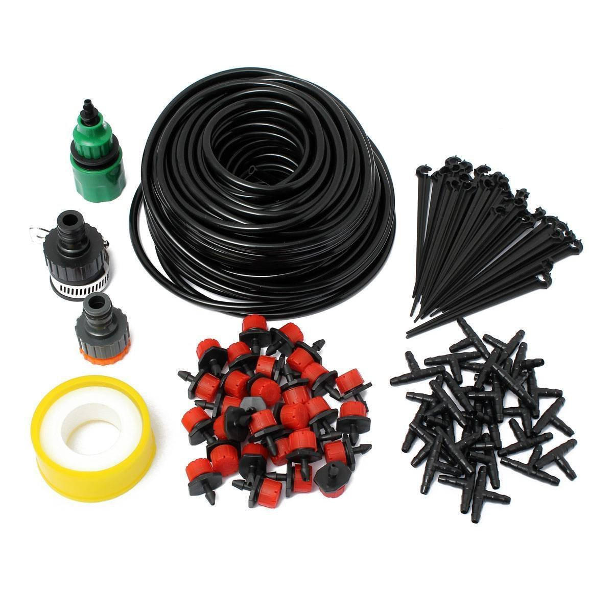 BEWÄSSERUNGSSYSTEM Tropfbewässerung 25m - Schwarz, Kunststoff (2500/1/1cm) - Weltevree