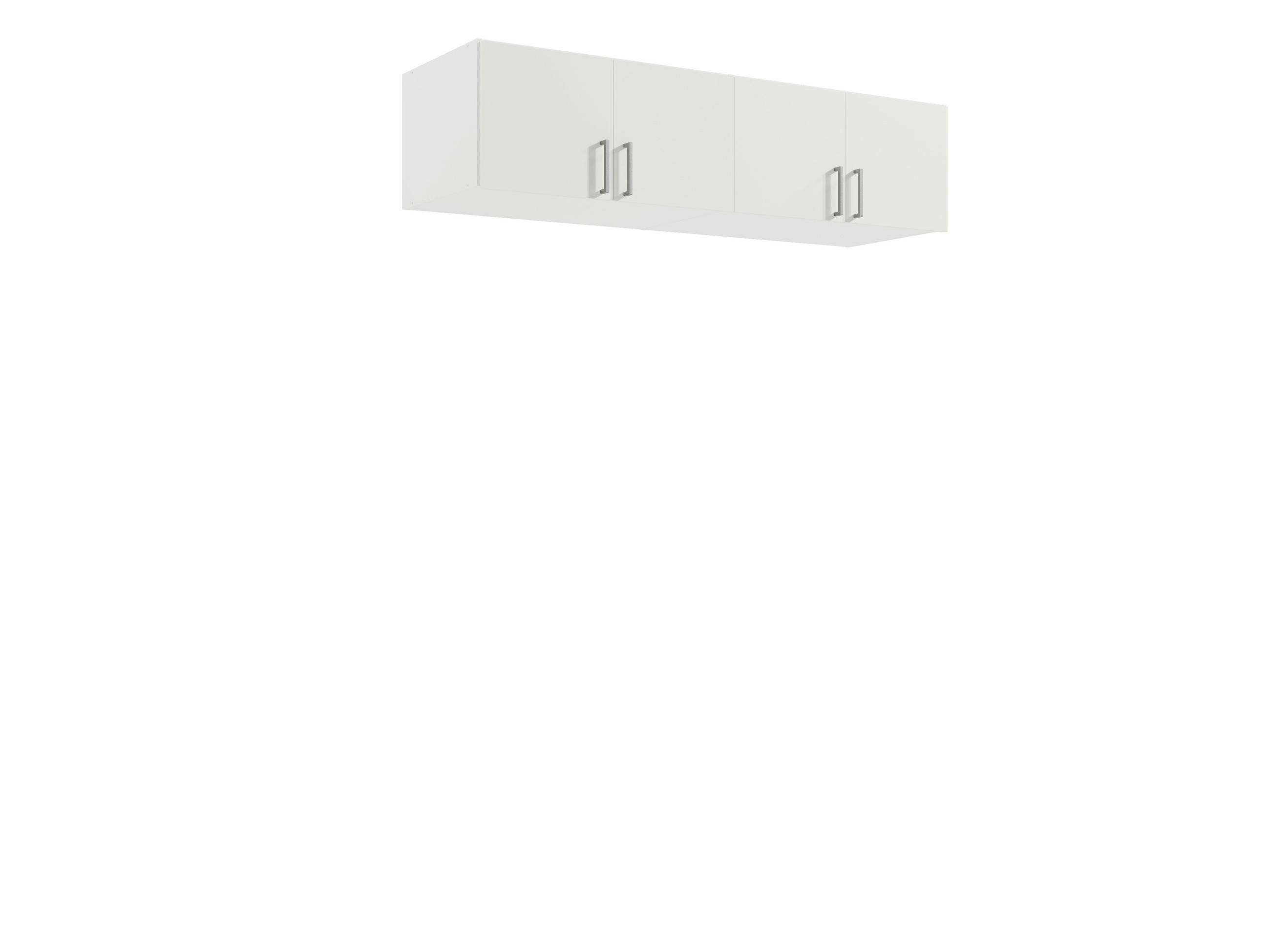 Raumhirsch Furniture Schrankaufsatz Weiß 181x40x52 cm