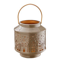 LATERNE Cozy Home - Grau, Metall (16/17/16cm) - Butlers