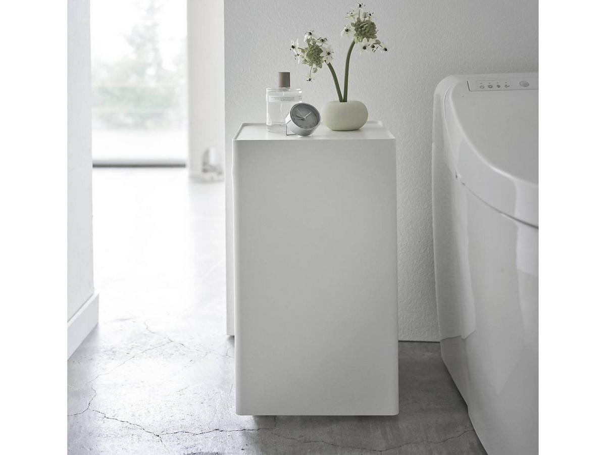 TOILETTENPAPIER-AUFBEWAHRUNG Tower weiß 23/43/23 cm - Weiß, Metall (23/43/23cm) - Yamazaki