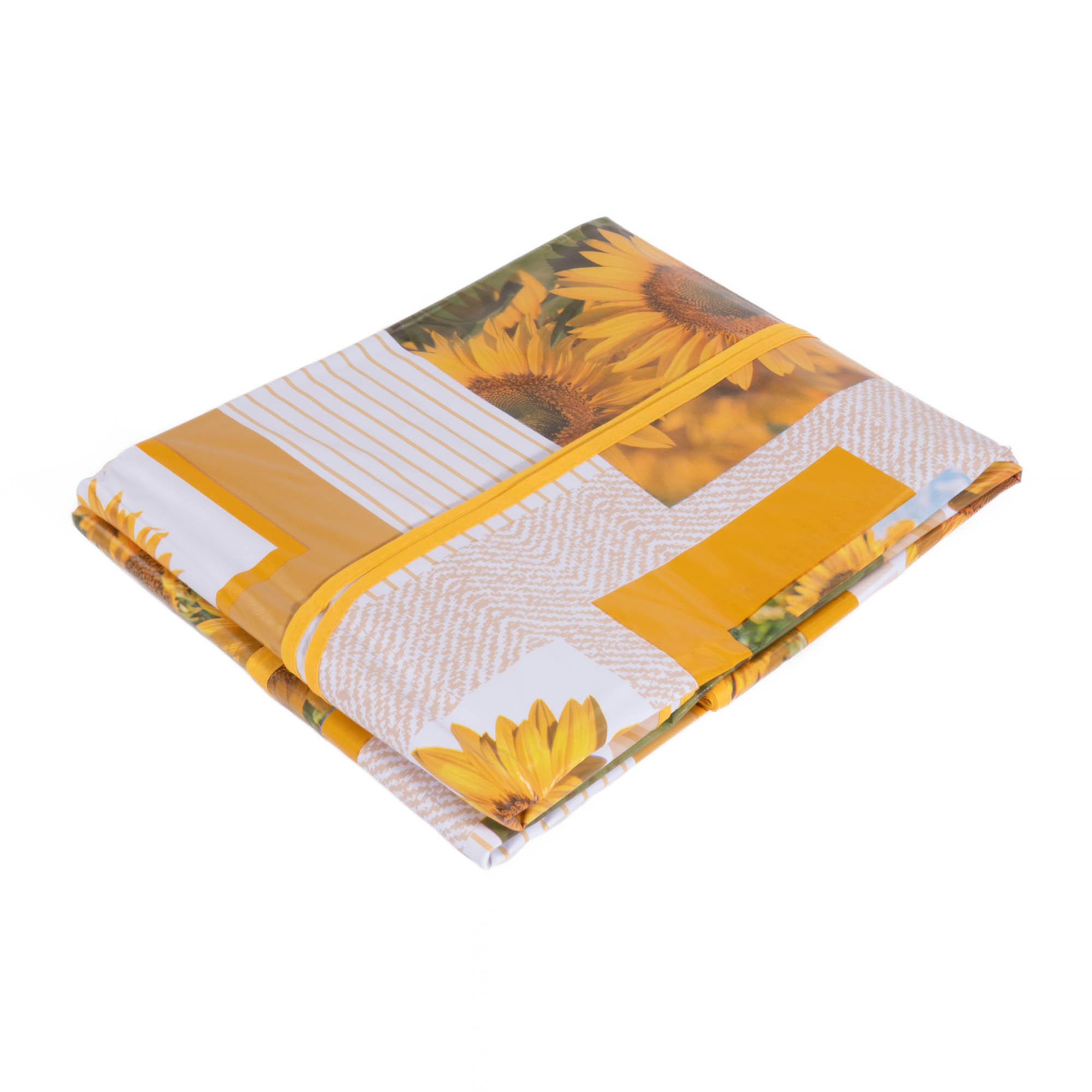 TISCHDECKE Sunflower 140/240 cm - Gelb, Kunststoff (140/240cm) - Douceur d´intérieur