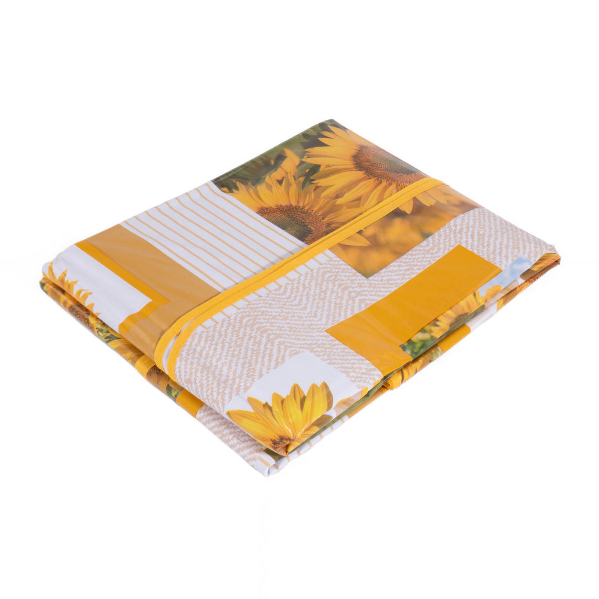 TISCHDECKE Sunflower 140/240 cm - Gelb, Kunststoff (140/240cm) - Douceur d´intérieur