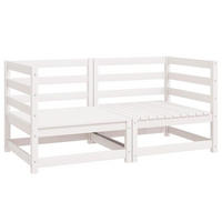 GARTENSOFA RYZOD 70/67/70 cm （2-SITZER） - Grau, Holz (70/67/70cm) - ZMH