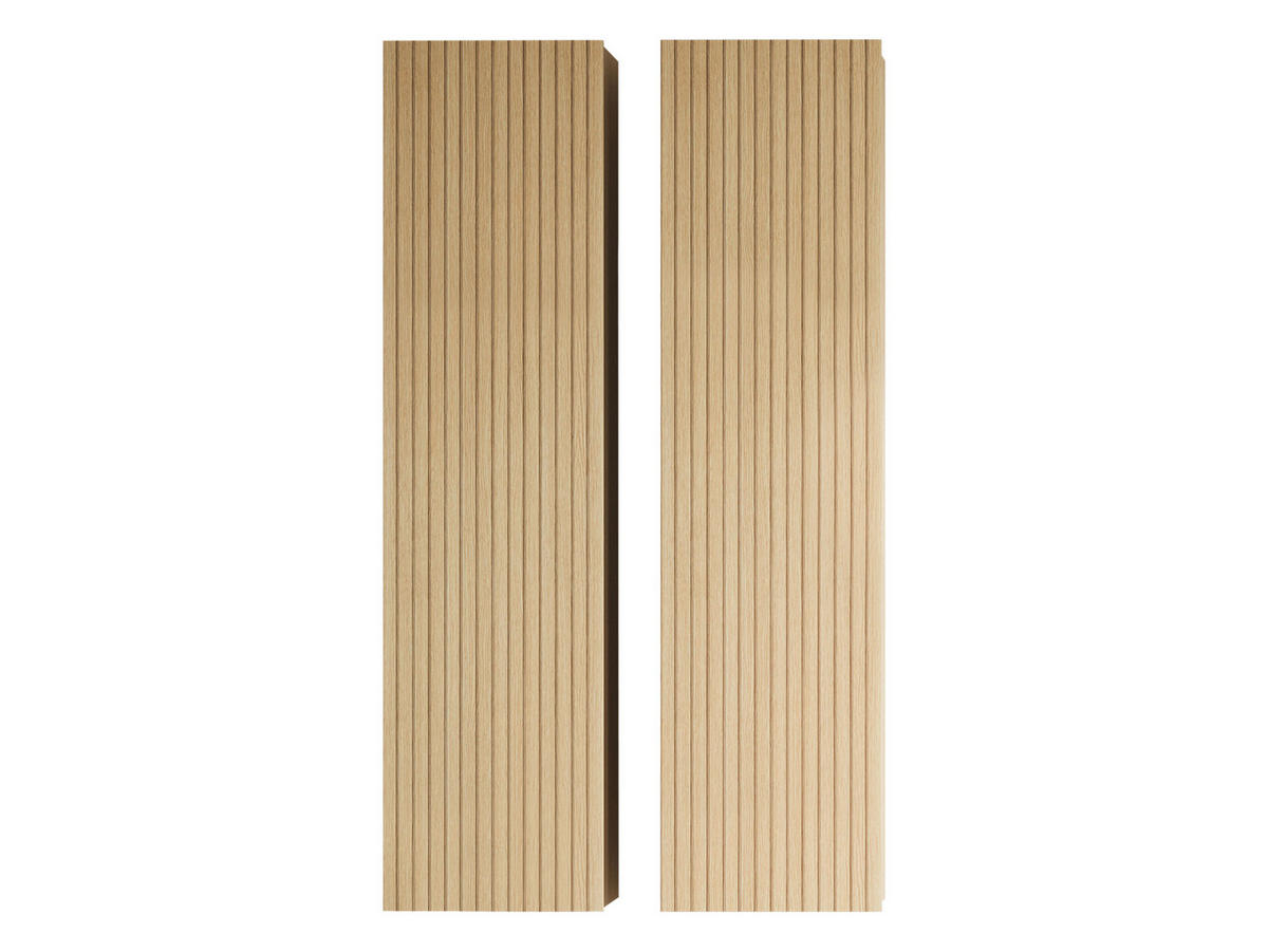 HÄNGESCHRANK-SET Sigma 1D SG11 (2 Stück) - Eichefarben, Holzwerkstoff (34/138/30cm) - MIRJAN24