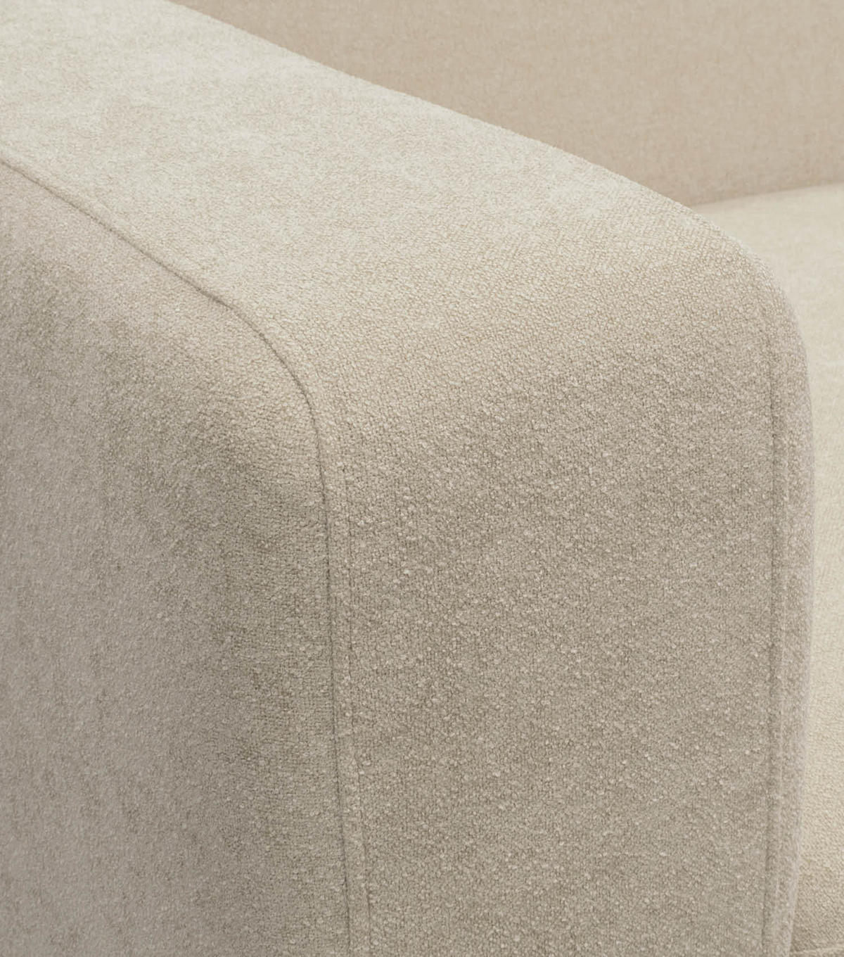 ECKSOFA modular Cubo 4-Sitzer - Beige, Textil (314/179cm) - Mokebo