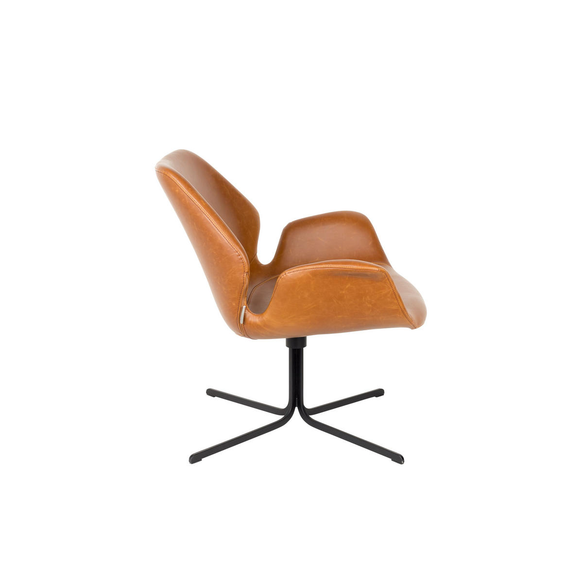 SESSEL Nikki Braun - Braun, Kunststoff (79/78/75cm) - Zuiver