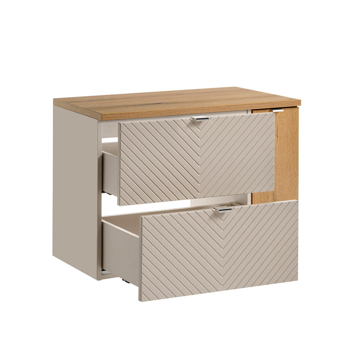 SKŘÍŇKA POD UMYVADLO 80.4cm Manoa Kašmír - béžová, kompozitní dřevo (80.4/59/40cm) - Petits-meubles