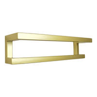 HANDTUCHSTÄNDER Fester Gold - Goldfarben, Metall (48/12/12cm) - LOFT42
