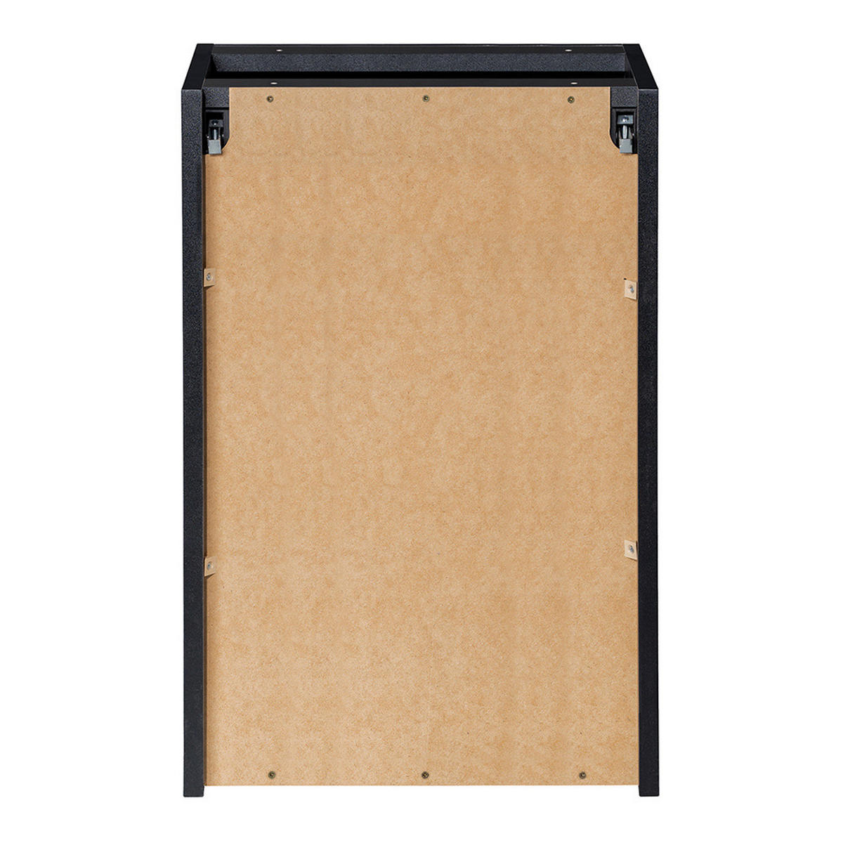 BADKOMMODE Newport-56 - Schwarz, Holzwerkstoff (40/57/39cm) - Lomado