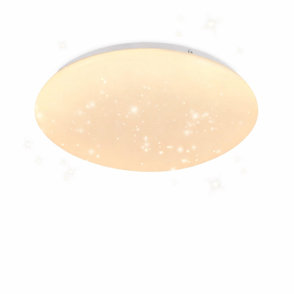 LED-DECKENLEUCHTE Falkenhainbach 25.2/6.2/25.2 cm - Weiß, Kunststoff (25.2/25.2/6.2cm) - ZMH