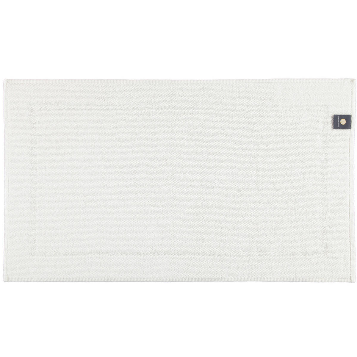 BADEMATTEN PEARL WEISS - 01 - Weiß, Textil (70/120cm) - Rhomtuft