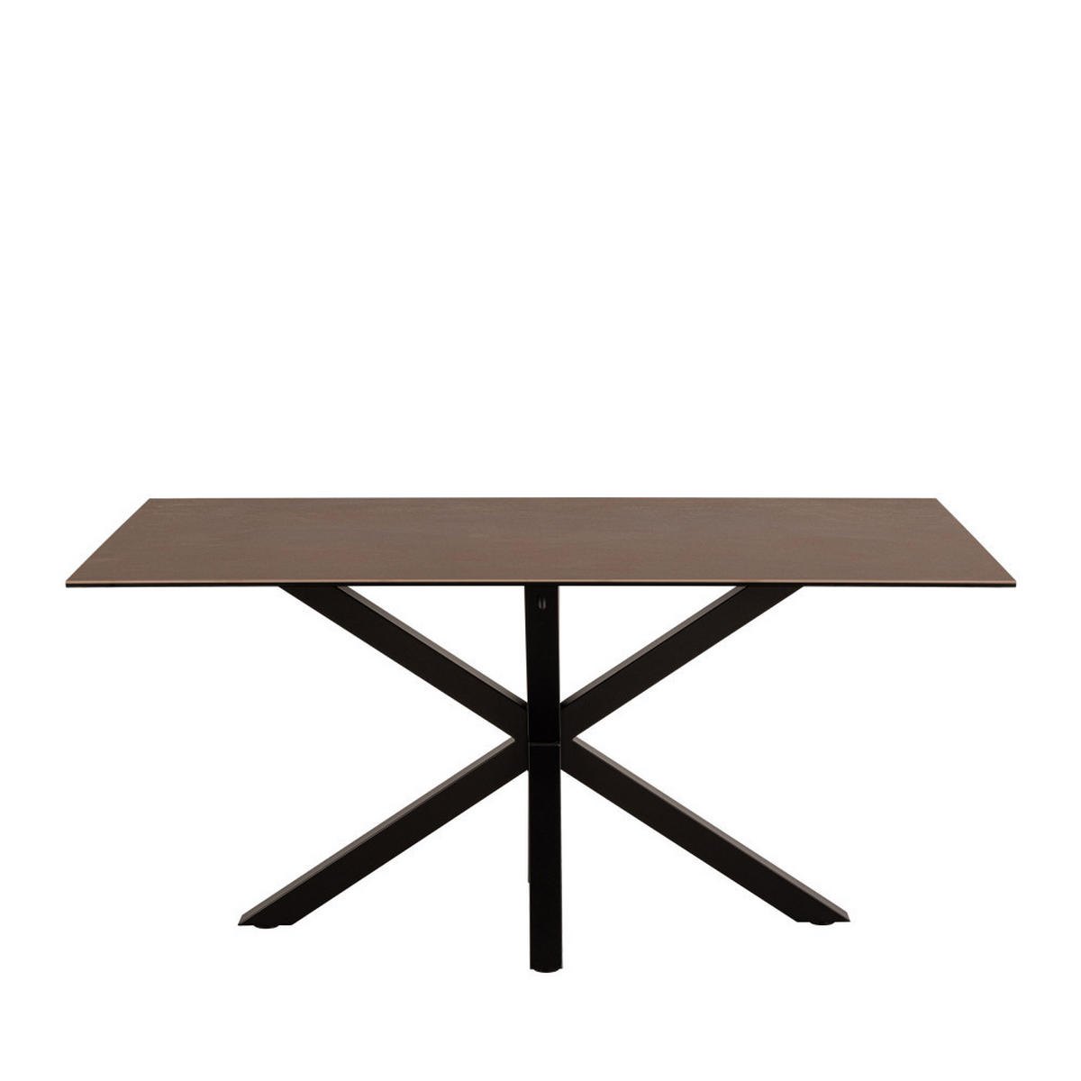 ESSTISCH - Keramik - Kastanie - Braun, Keramik (160/90/76cm) - Drawer